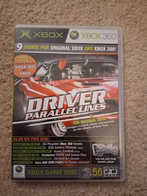 Original Xbox & Xbox 360 Driver Parallel Lines With 9 Other Demo Games - Image 1 of 4