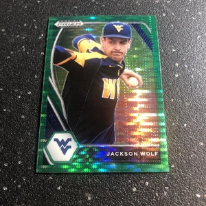Jackson Wolf RC 2021 Panini Prizm Draft Picks Green Prizm #PDP-129 - Picture 1 of 2