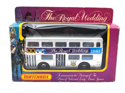 1981 MATCHBOX DIECAST SUPERKINGS - K15 BUS ROYAL WEDDING - UNOPENED - Image 1 of 4