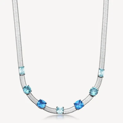 BROSWAY DREAMING COLLANA GIROCOLLO DA DONNA IN ACCIAIO CON ZIRCONI BIG05 (4887) - Immagine 1 di 4