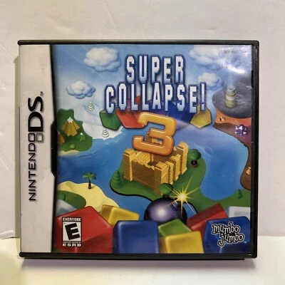 Nintendo DS - Super Collapse 3 CIB Video Game - Image 1 of 3