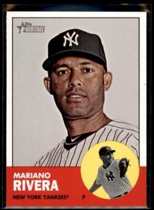2012 Topps Heritage Mariano Rivera #289a New York Yankees