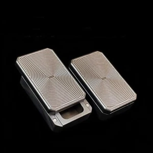 Titanium Alloy EDC Clicker Storage Case Fidget Gadgets Candy Pill Cigarette Box