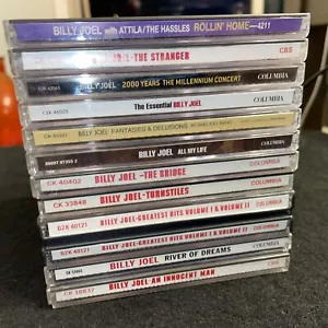 BILLY JOEL 11 CD Lot The Stranger Essential All My Life Bridge Turnstiles MORE! - Picture 1 of 24