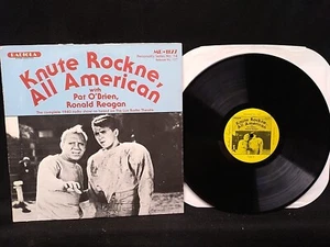 Pat OBrien Ronald Reagan Knute Rockne All American Vinyl LP Radiola MR-1127 1981 - Foto 1 di 5