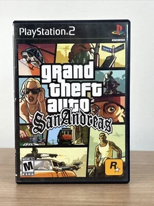 Grand Theft Auto: San Andreas GTA Sony PlayStation 2 2004 - Picture 1 of 3