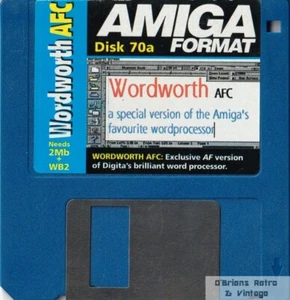 Formato Amiga - Coverdisk 70A - Wordworth AFC - Disquete - Imagen 1 de 2