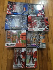 Mighty Morphin Power Rangers Lightning Collection Lot Of 8 - Picture 1 of 8