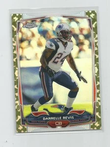 2014 Topps Chrome DARRELLE REVIS rifrattore mimetico 444/499 - Foto 1 di 1