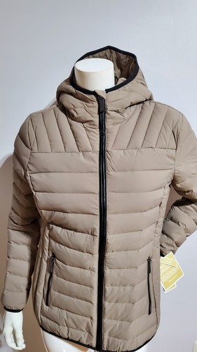 NUOVO PIUMINO CON CAPPUCCIO MICHAEL KORS TRAPUNTATO TRAPUNTATO ULTRA LEGGERO TAGLIA M