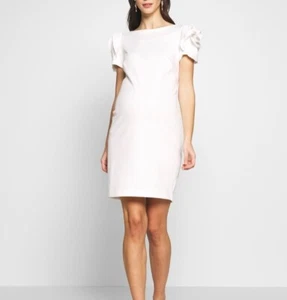 Hochzeitskleid Umstandskleid Schwangerschaftskleid Brautkleid Weiß NEUWERTIG - Bild 1 von 6