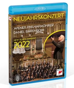 NEUJAHRSKONZERT NEW YEARS CONCERT 2022 BLU-RAY NEW WIENER PHILHARMONIKER - Picture 1 of 1