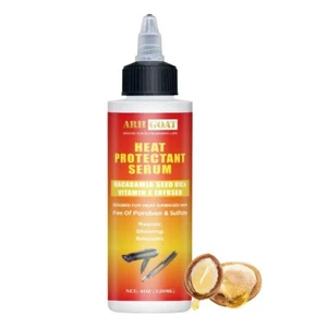 4oz Heat Protection Hair Serum, Protects Hair form Heat Damage - Picture 1 of 7