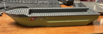 LEGO LEGENDS OF CHIMA: Cragger's Command Ship 70006 OLIVE GREEN BOAT HULL ONLY - Image 1 of 2