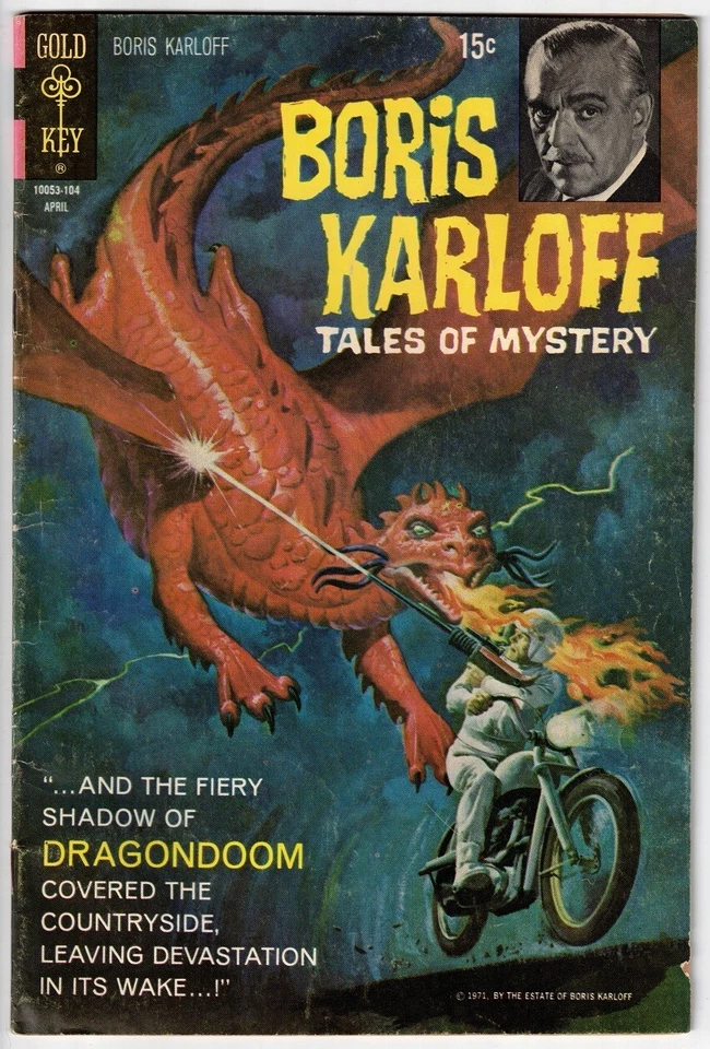 BORIS KARLOFF TALES OF MYSTERY # 34 (GOLD KEY) JOSE DELBO & JACK SPARLING art - Image 1 of 1