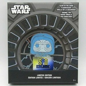 Funko Pop Pin! Star Wars: Holographic Emperor Palpatine SPO Exclusive LE 600 - Picture 1 of 5