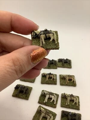 15 mm Guerra Civil Americana Caballo Víctimas/Marcadores Muertos Foto 1 de 3