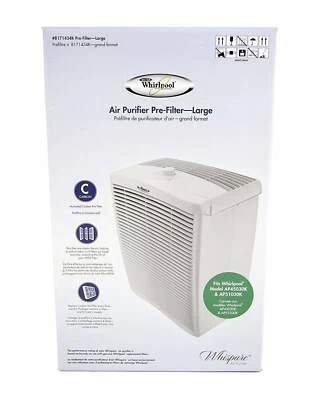 Genuine Whirlpool Carbon Air Replacement Pre-Filter Large #8171434K (4 PACK) - Image 1 of 3