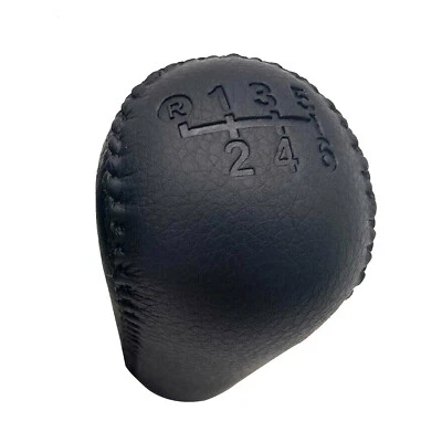 New For Toyota Tacoma 2005-2015 6 speed Leather Gear Shift Knob Black  - Image 1 of 4