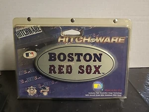Boston Red Sox Hitch Ware Aluminum Hitch Cover - Picture 1 of 9