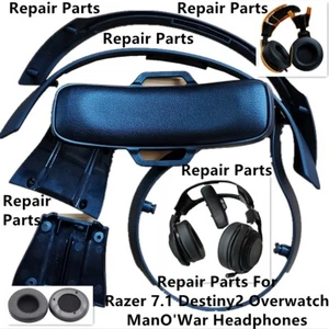 Headband Repair Parts EarPads Assy For Razer ManO'War Destiny2 Overwatch Headset - Picture 1 of 30