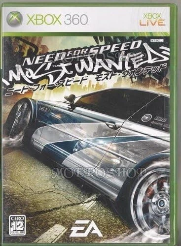Need for Speed Most Wanted Microsoft Xbox 360 Electronic Arts Shipping from JP - Image 1 of 1