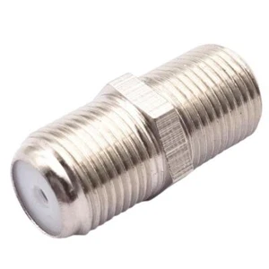 F-Type Female to Female F81 UHF Coaxial Coupler For TV W9S0 Cable* RG-59 75 F0L9 - Picture 1 of 6
