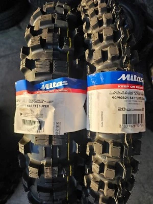 Coppia MITAS 90/90-21 54R  e 120/90-18 65R TERRA FORCE EF SUPER DOT 2024/2025 - Immagine 1 di 2