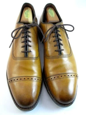 Allen Edmonds "FIFTH AVENUE" CapToe Oxfords 10.5 A Walnut DAINITE SOLES(355N) - Image 1 of 4