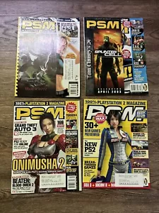 PSM PlayStation Magazine 2002 2003 4 Issue Lot - R822 - Picture 1 of 7