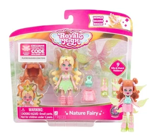Royale High Nature Fairy 3" Figur mit exklusivem virtuellen Artikelcode neu in Box - Bild 1 von 2