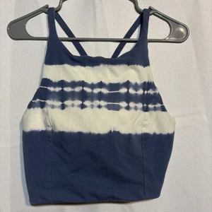 AERIE blaues Batik Chill Play Move sportliches BH-Top Damen Gr. XL - Bild 1 von 4