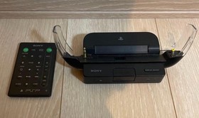 PSP-2000 Series Console with PSP-S340 Cradle & PSP-S350 Remote No Box Tested JP