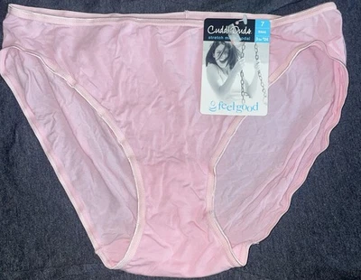 Cuddl Duds Jacquard & Micro Hipster Size 7 - Image 1 of 3