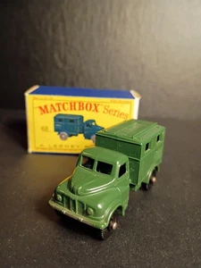 Matchbox #68A Austin MKll Radio Truck 1959 In Rare Crisp Original D2 Box - Picture 1 of 14