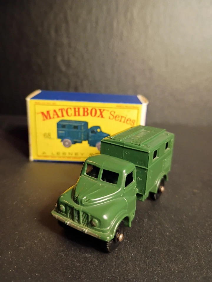 Matchbox #68A Austin MKll Radio Truck 1959 In Rare Crisp Original D2 Box - Image 1 of 4