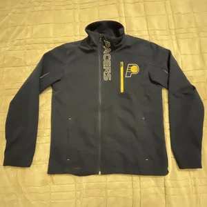 NBA Basketball Indiana Pacers Jacket Mens Small G-III Sports by Carl Banks FLAW - Picture 1 of 24