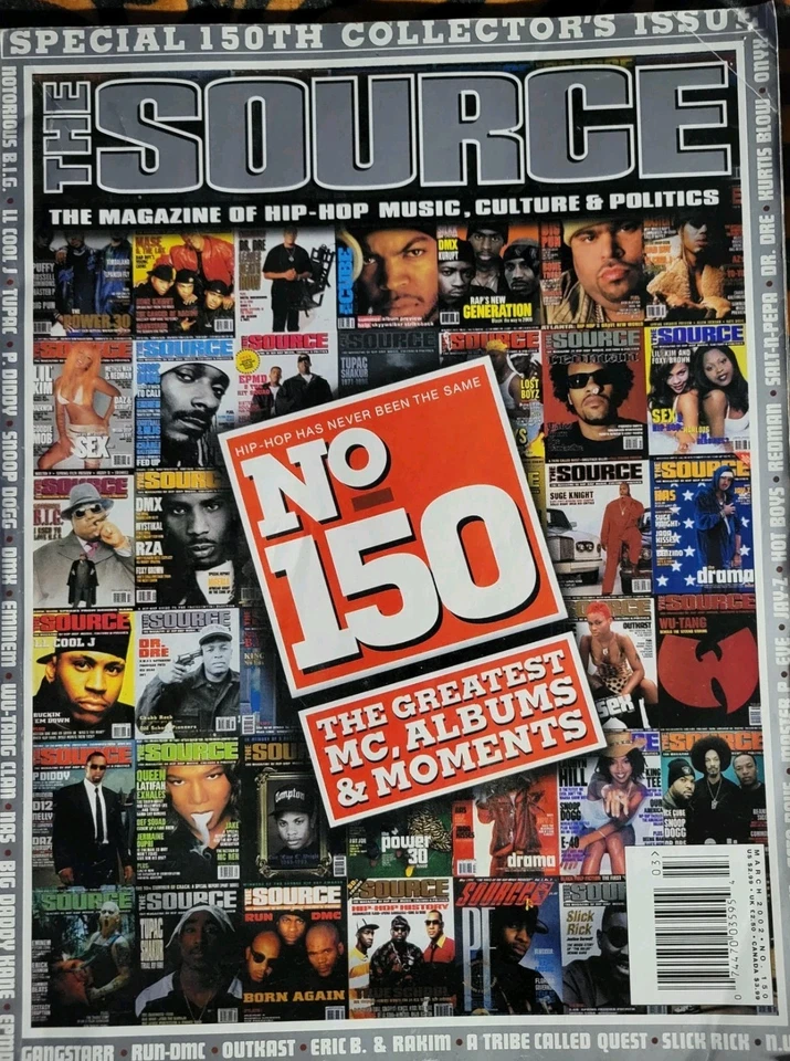 The SOURCE No. 150 Special Collectors Issue March 2002 Hip Hop Rap, Vgc. - Image 1 of 1