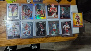 Kansas City Chiefs Football Lot 🔥 (11 Cards) Mahomes, Kelce, Worthy - Picture 1 of 24