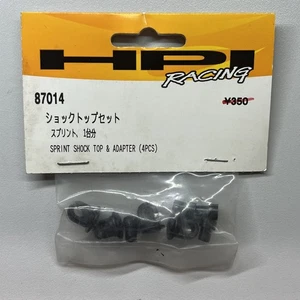 HPI 87014 Sprint Shock Top & Adapter (4pcs) Cap Standoff RS4 Pro Nitro Vintage - Picture 1 of 3