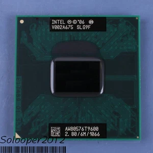 For Intel Core 2 Duo T9600 2.8 GHz Dual-core SLB47 SLG9F Processor CPU - Picture 1 of 2