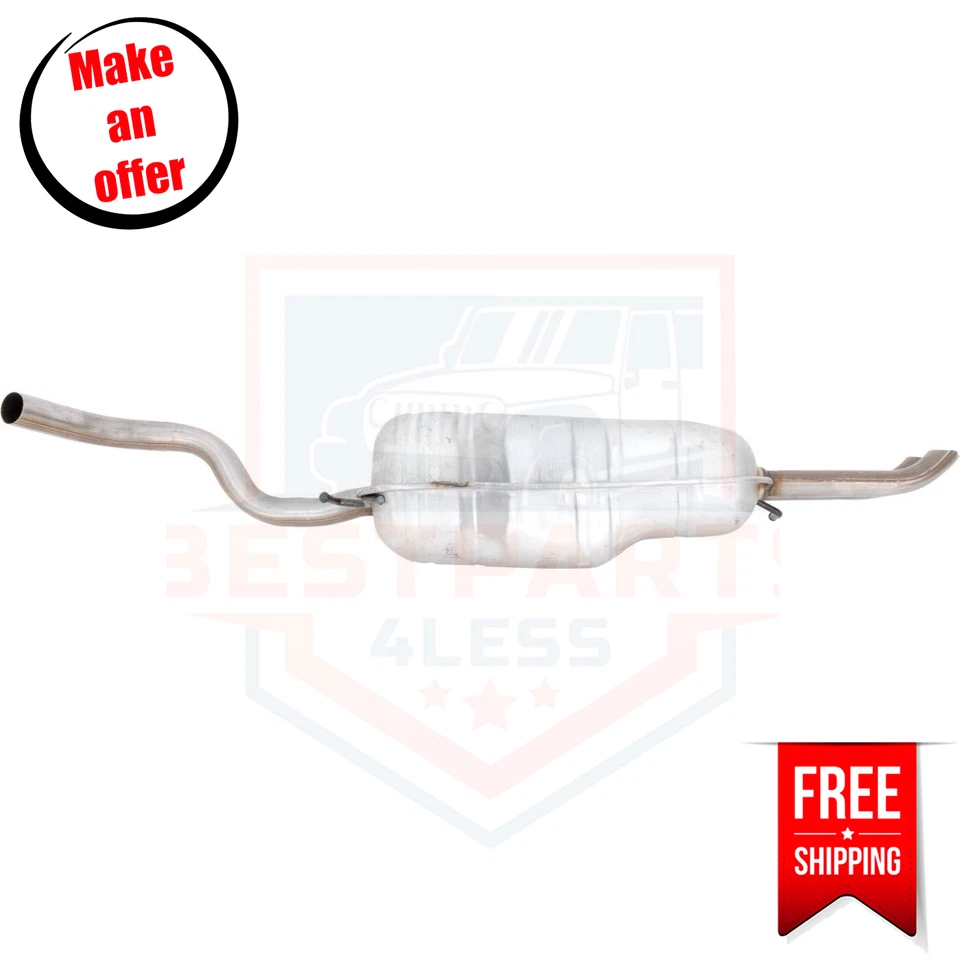 1J5253609AR Rear Muffler Exhaust for 99-05 Volkswagen Golf GL, GLS Foto 1 de 4