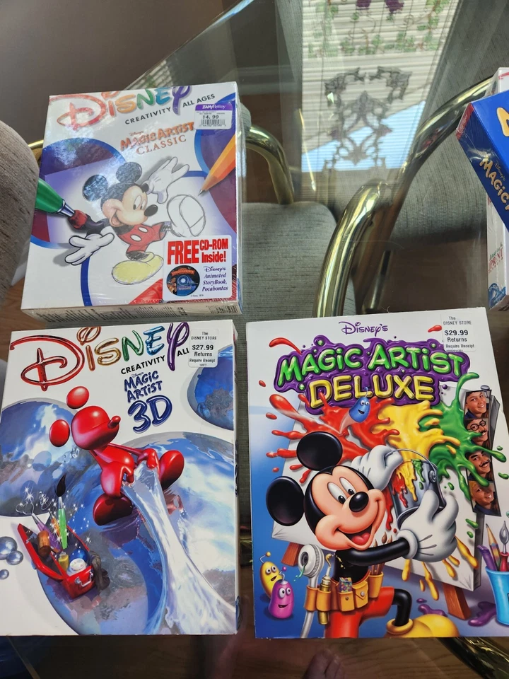 Disney Magic Artist 3D, Magic Artist Classic, Magic Artist Deluxe New in the Box - Image 1 of 4
