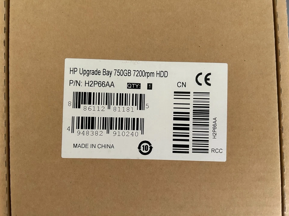 HP Upgrade Bay 750 GB Internal Hard Drive H2P66AA - Image 1 of 1