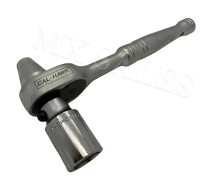 Pro 1/2" Scaffold Ratchet 7/8" DR. 6-Point Socket Ratchet Wrench Hammer Tip Tool - Picture 1 of 4
