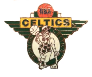 Prendedores Celtics Boston Celtics Pins 1994 DE COLECCIÓN RARO Celtics Wings Logo Prendedor NBA - Imagen 1 de 2
