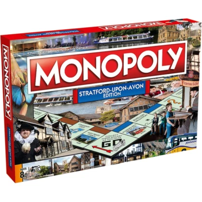 Monopoly Stratford-Upon-Avon Edition Board Game Winning Moves - Image 1 of 4
