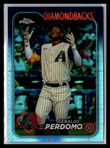 2024 Topps cromo - #288 refractor de prisma Geraldo Perdomo - Imagen 1 de 2