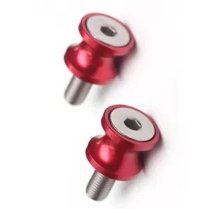 Red Motorcycle Racing Swingarm Spools M8 For Suzuki GSX-S950 2021 2022 2023 - Picture 1 of 5