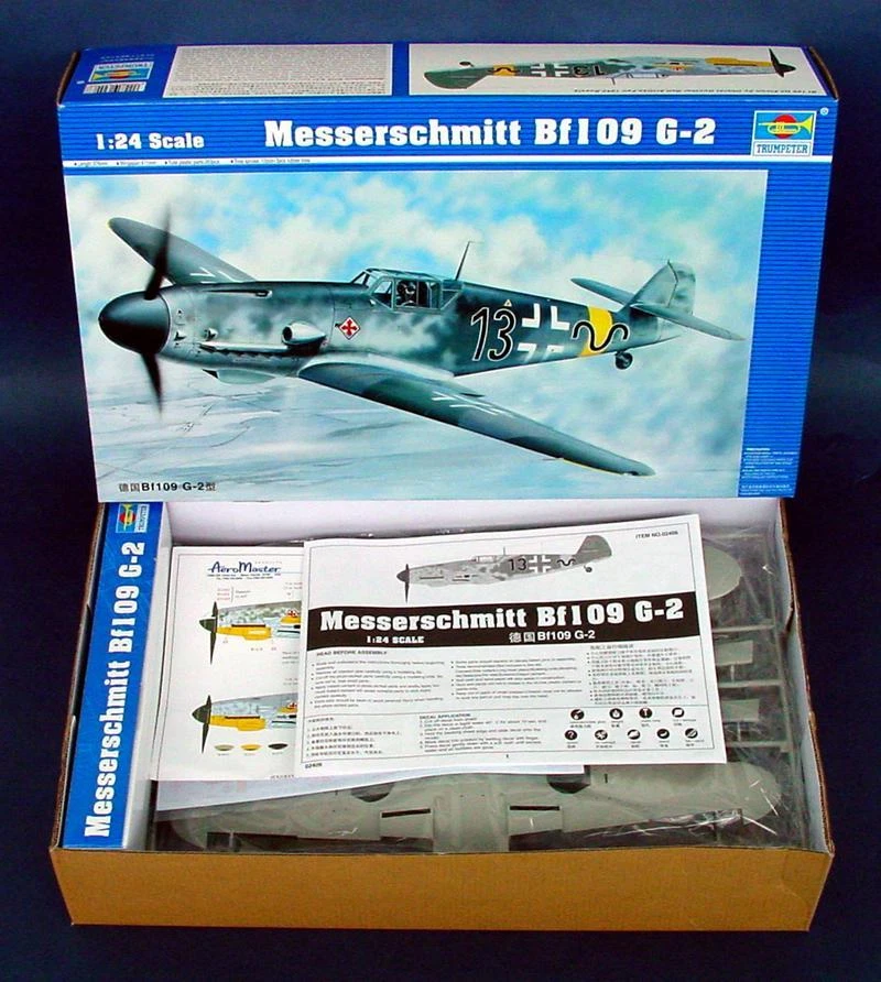 Trumpeter 02406 Messerschmitt Bf109 G-2 1/24th Scale
